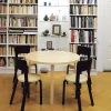 Artek Aalto 90A matbord runt Naturlackerad björk-Björkben