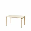 Artek Aalto 82B matbord Naturlackerad björk-Björkben