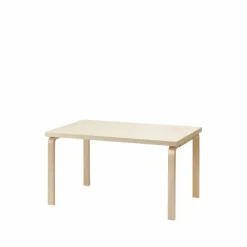 Artek Aalto 82B matbord Naturlackerad björk-Björkben