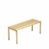 Artek 153A bänk Naturlackerad björk