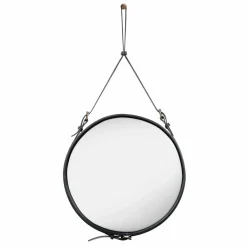 GUBI Adnet Circulaire spegel M svart