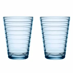 Iittala Aino Aalto dricksglas 33 cl 2-pack Aqua