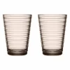 Iittala Aino Aalto dricksglas 33 cl 2-pack Linne