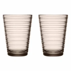 Iittala Aino Aalto dricksglas 33 cl 2-pack Linne