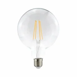 Airam Filament LED-glob 125mm ljuskälla Klar-dimbar-4-filament e27-5w