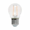 Airam Filament LED- klotlampa E27 klar ej dimbar 2 5w