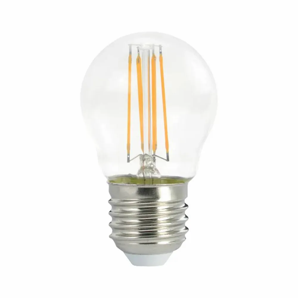 Outlet Airam Filament LED-klotlampa ljuskälla E27 klar dimbar 2700K 470 lm 4W