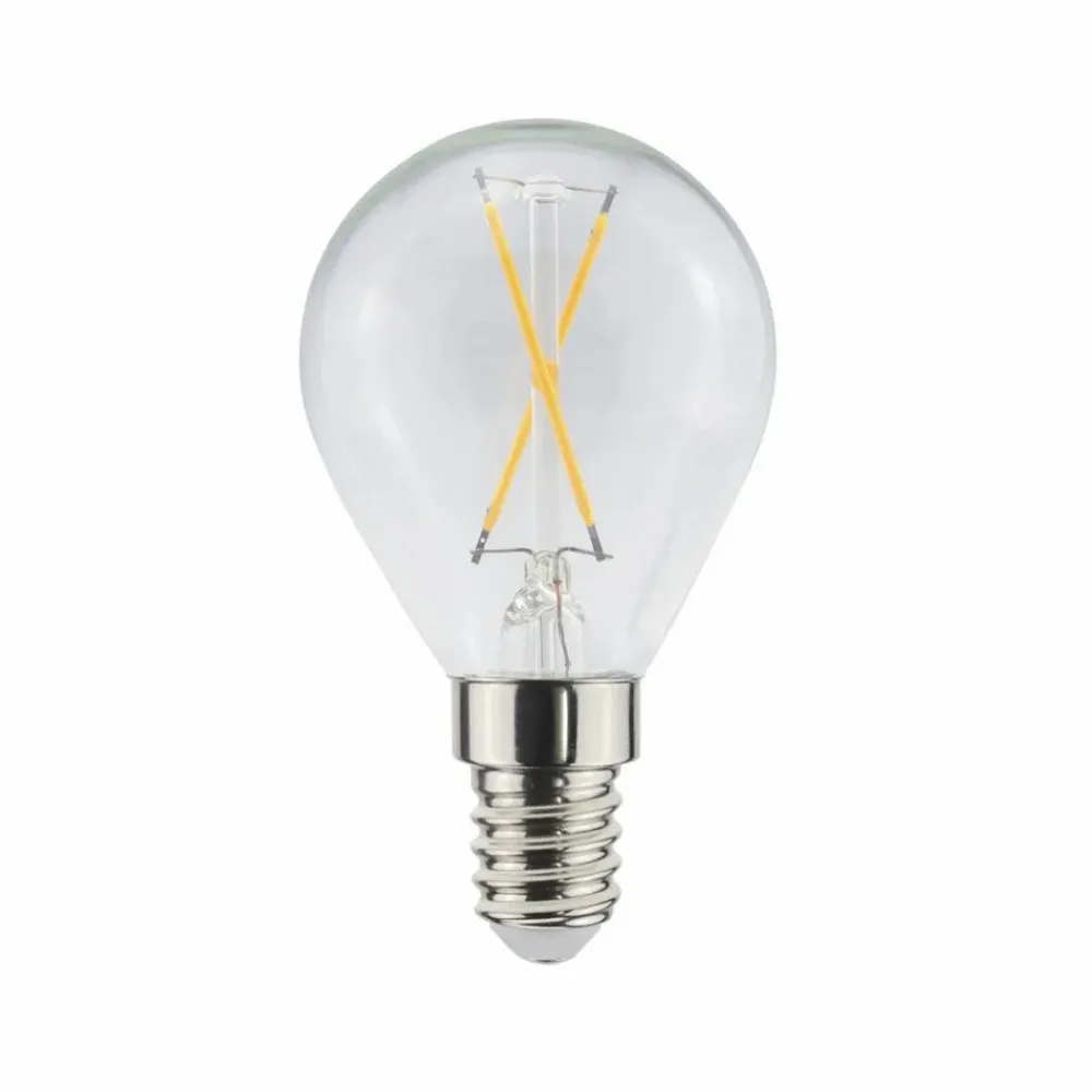 Airam Filament LED-klotlampa ljuskälla klar ej dimbar 2-filament e14 1w