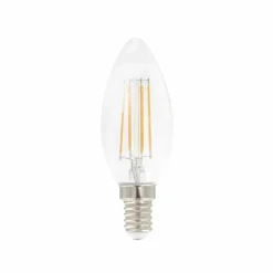Airam Filament LED kronljus ljuskälla klar med minne e14 5w