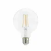 Airam Filament LED 3-stegs dimring-glob ljuskälla klar med minne 95mm e27 7w