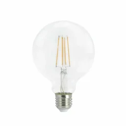 Airam Filament LED 3-stegs dimring-glob ljuskälla klar med minne 95mm e27 7w