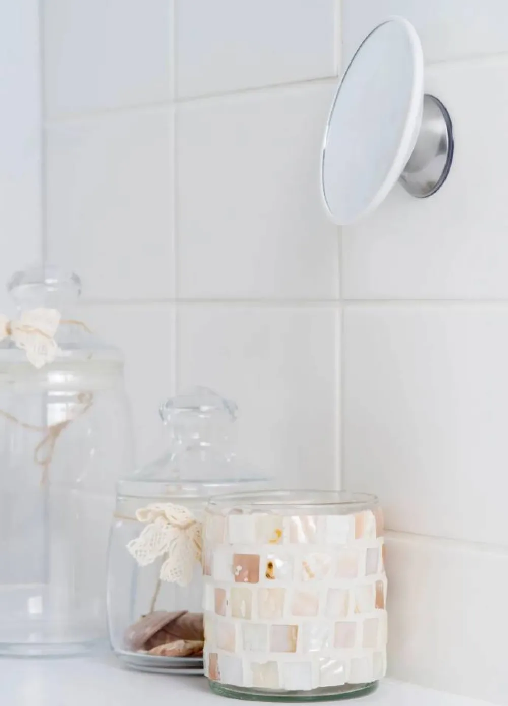 Clearance Bosign AirMirror sminkspegel x10 löstagbar m. sugpropp Ø11 2 cm