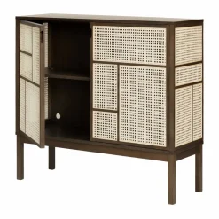 Discount Design House Stockholm Air sideboard Mörk ek 120x110 cm med ben