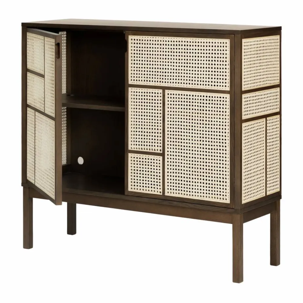 Discount Design House Stockholm Air sideboard Mörk ek 120x110 cm med ben