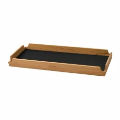 LIND DNA Airy Nupo bricka Black ink-teak slim