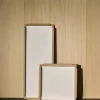 LIND DNA Airy Nupo bricka Pure white-teak mini