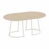 Outlet Muuto Airy soffbord M Lackerad ekfanér-off white
