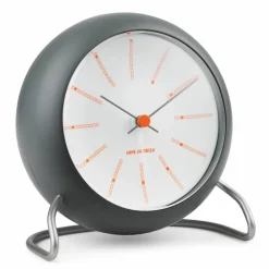 Arne Jacobsen Clocks AJ Bankers bordsklocka Ø11 cm Mörkgrå