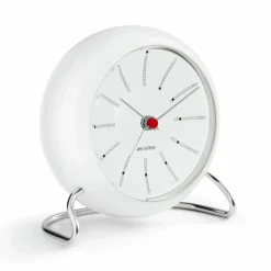 Arne Jacobsen Clocks AJ Bankers bordsklocka vit