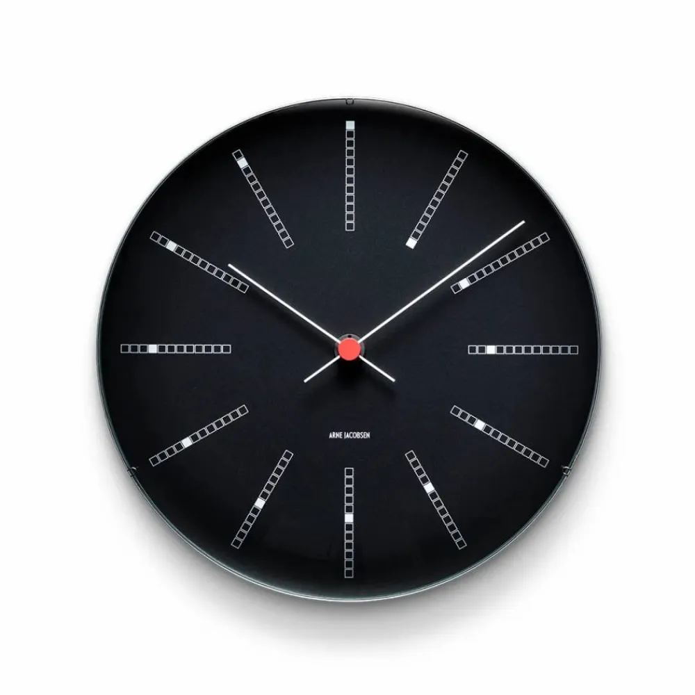 Sale Arne Jacobsen Clocks AJ Bankers väggur svart Ø 29 cm