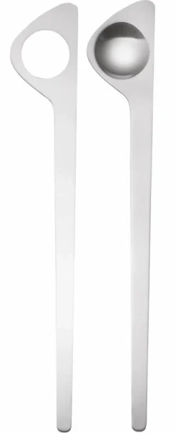 Stelton AJ cylinda-line salladsbestick rostfritt stål