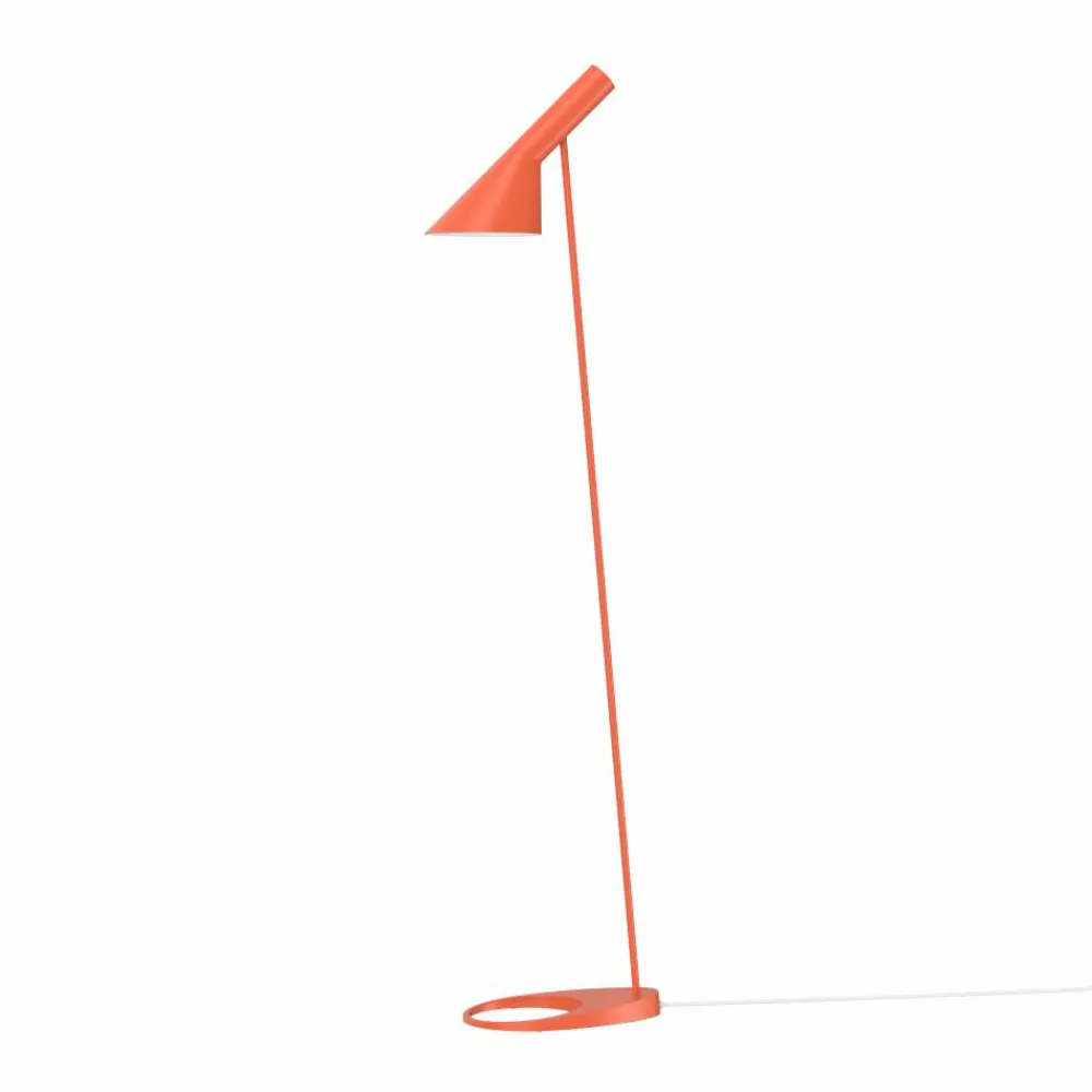 Louis Poulsen AJ golvlampa Electric orange