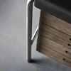 Carl Hansen & Søn AJ52 Society Table skrivbord Lackad valnöt inkl. belysning 160 cm