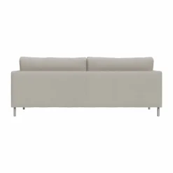 Clearance Fogia Alex High 2 5-sits soffa Tyg Hiro Sand-aluminiumben