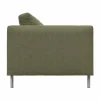 Sale Fogia Alex 2 5-sits soffa Tyg Hiro Lightgreen-aluminiumben