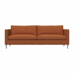 Fogia Alex 2 5-sits soffa Tyg Hiro Rustred-aluminiumben