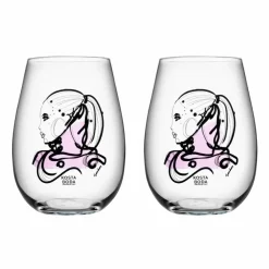 Kosta Boda All about you tumblerglas 57 cl 2-pack love you (rosa)