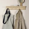 Outlet Scandi Living Alley knopplist med hylla Ek