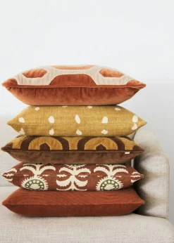 Chhatwal & Jonsson Alok kuddfodral 50x50 cm Terracotta-cactus green