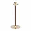Hot Hilke Collection Alto Basso ljusstake 30 cm Mässing