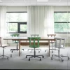 Best Stolab Alt stol snurrstativ klädd sits björk Hallingdal 65-103 grey/beige-vit 21