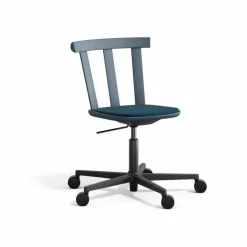 Stolab Alt stol snurrstativ klädd sits björk Vidar 4 733 blue-åska 66