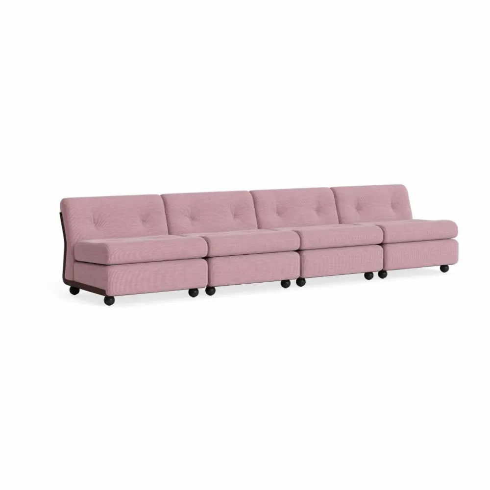 HAY Amanta soffmodul Burgundy red-yuma 1851 4-sits