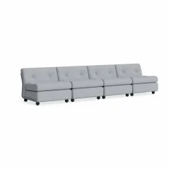 HAY Amanta soffmodul Frost blue-naveli 723 4-sits