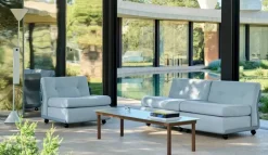 HAY Amanta soffmodul Frost blue-naveli 723 1-sits/fåtölj