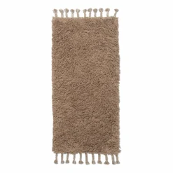 Ferm Living Amass long pile matta 70x140 cm White Pepper