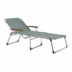 Best Fiam Amigo solsäng hög med armstöd Sage green