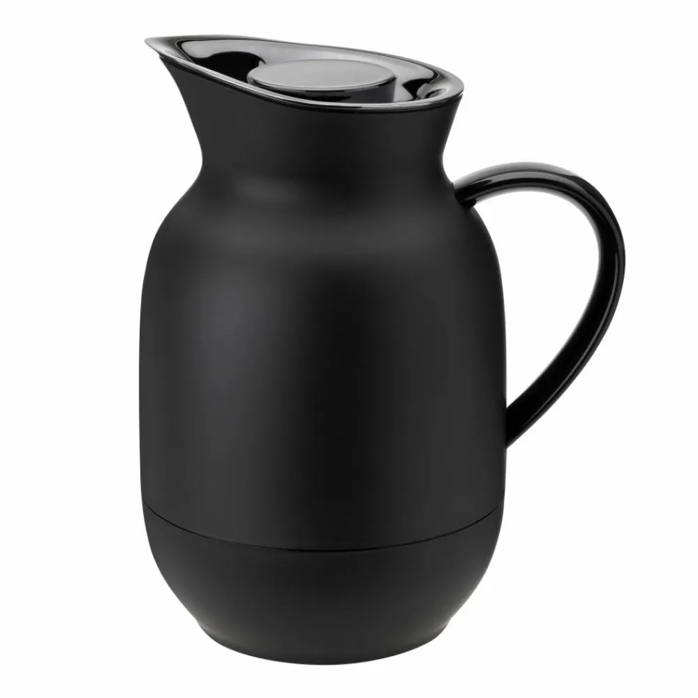 Stelton Amphora termoskanna kaffe 1 L Soft black