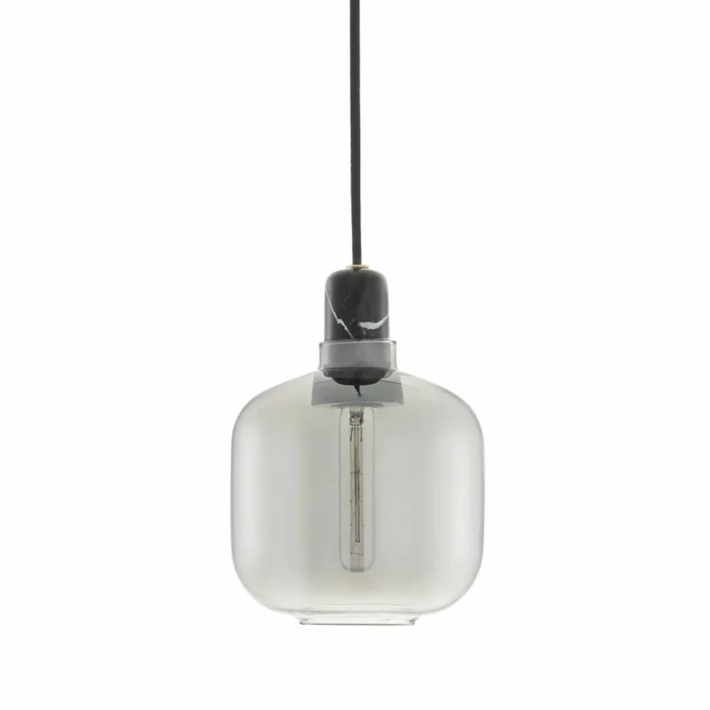 Normann Copenhagen Amp lampa liten grå-svart