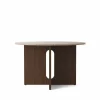 Audo Copenhagen Androgyne matbord Sand stone betsat ekstativ