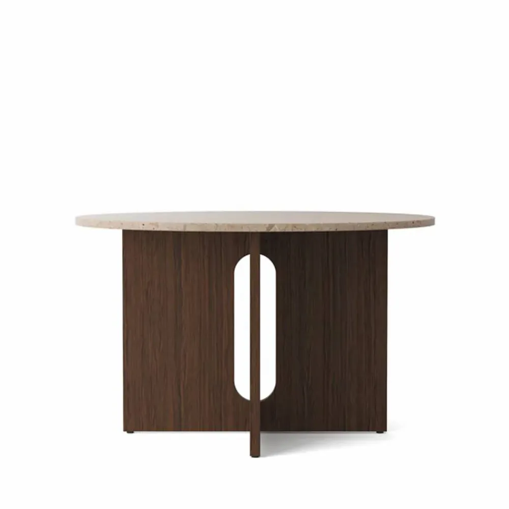 Audo Copenhagen Androgyne matbord Sand stone betsat ekstativ