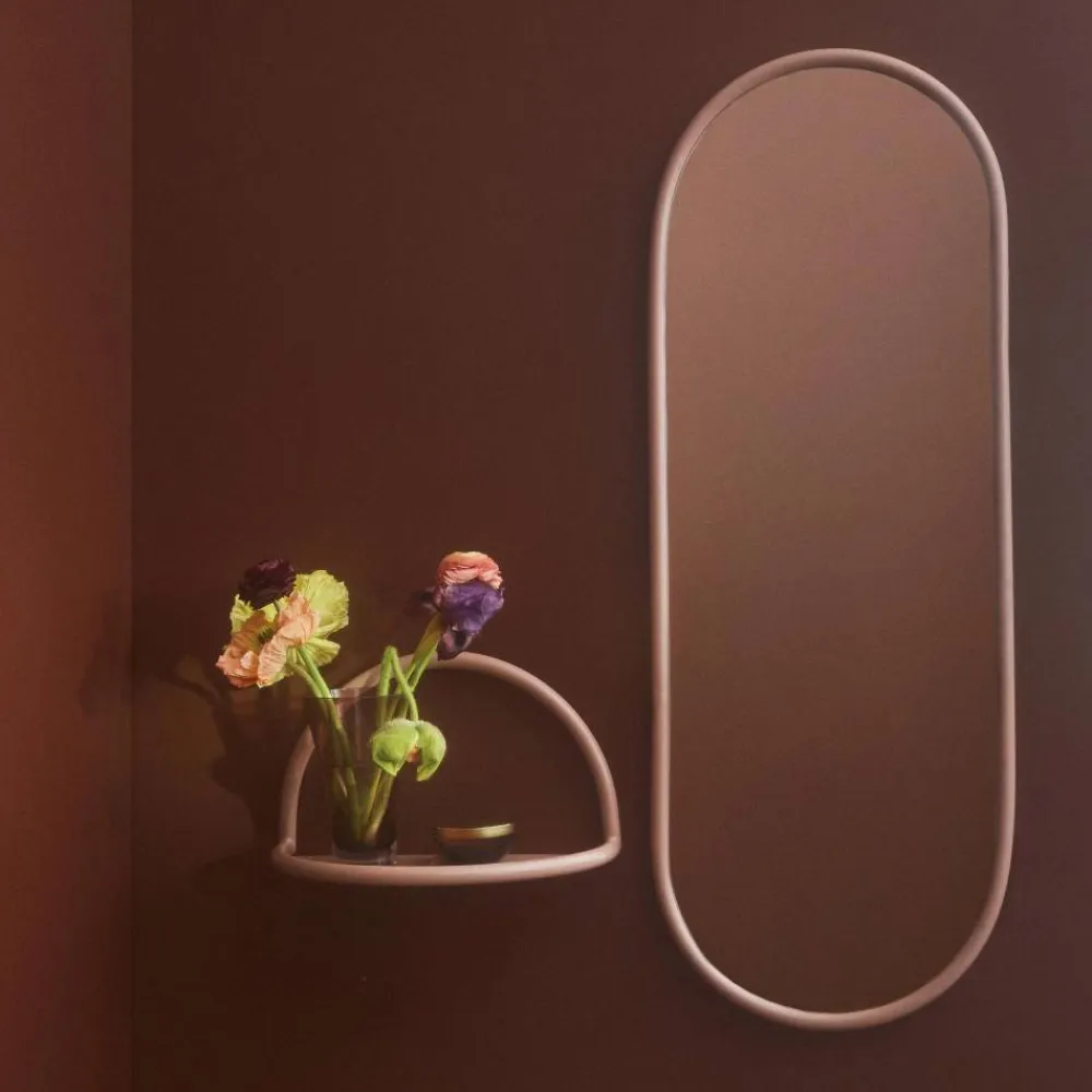 Outlet AYTM Angui spegel oval 108 cm rose