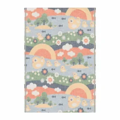 Barn Ekelund Linneväveri Ankdalen babyfilt 72x105 cm Multi
