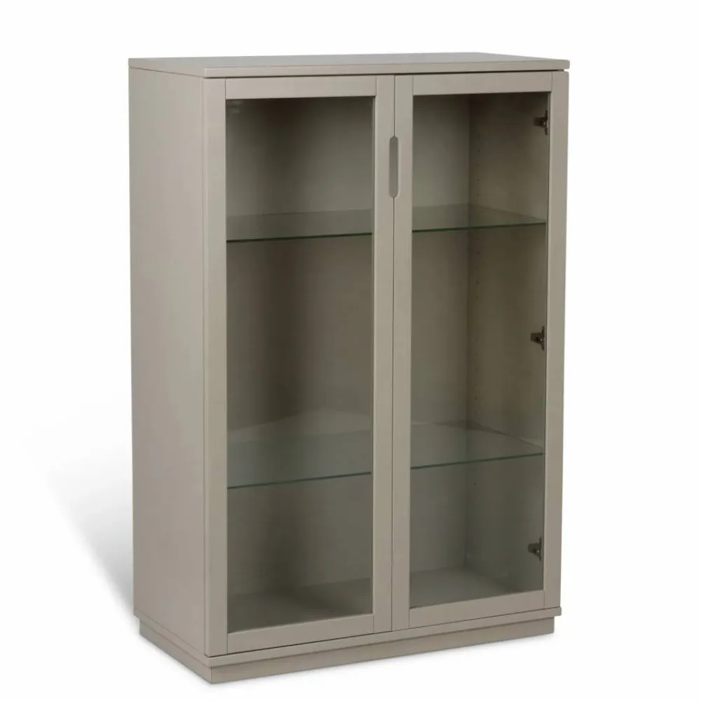 Online Mavis Aoko vitrinskåp 120 cm Beige