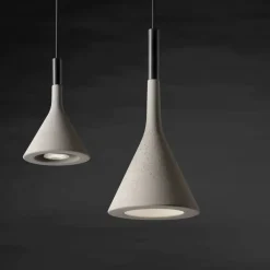 Foscarini Aplomb mini pendel grå grigio betong