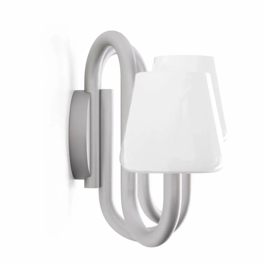 HAY Apollo vägglampa White opal